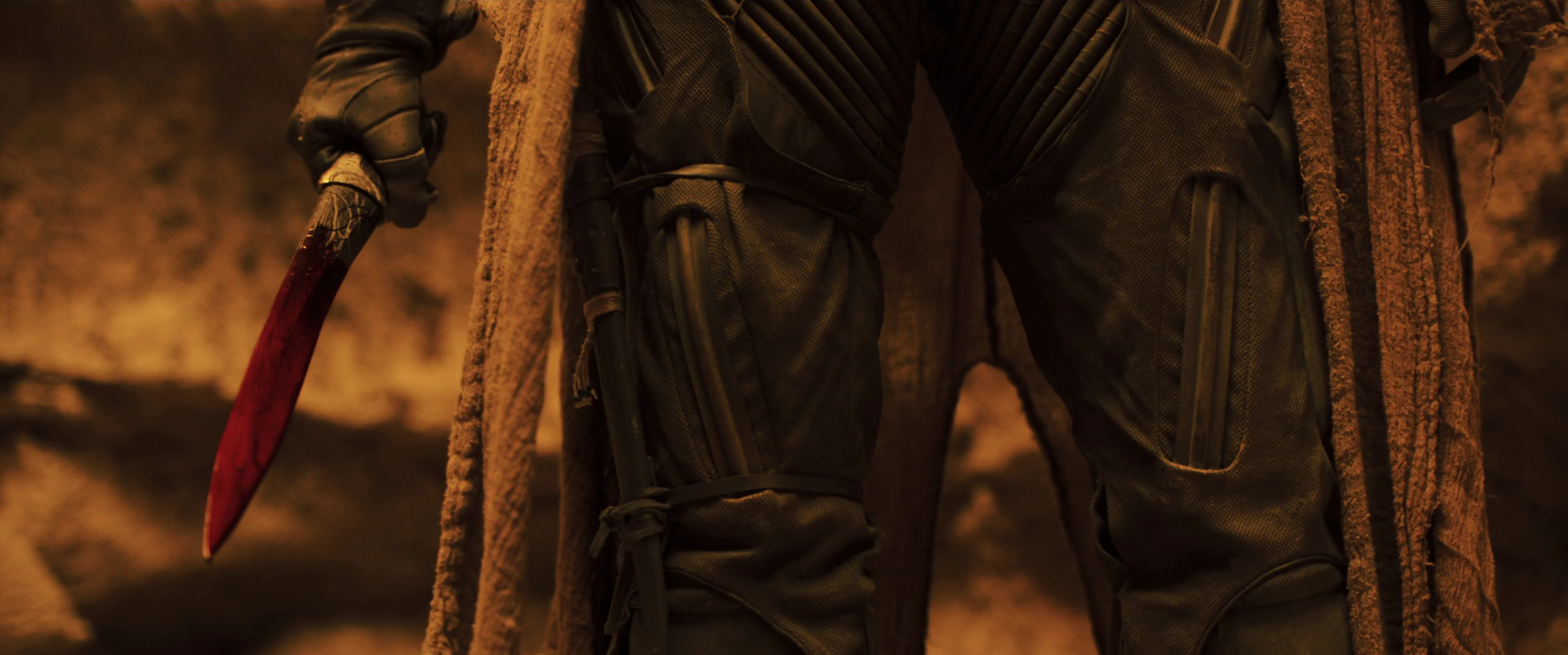 Dune, bloodied blade after the duel