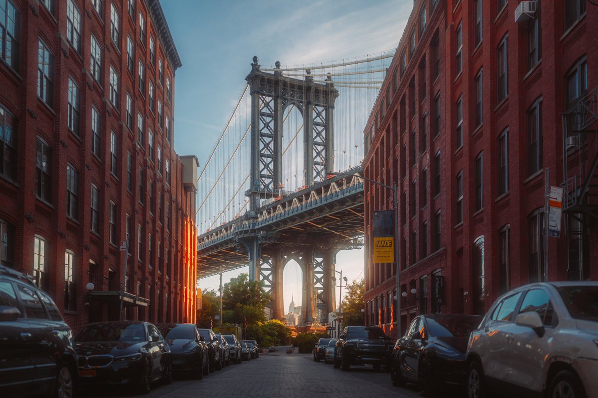 Manhattan Bridge from DUMBO