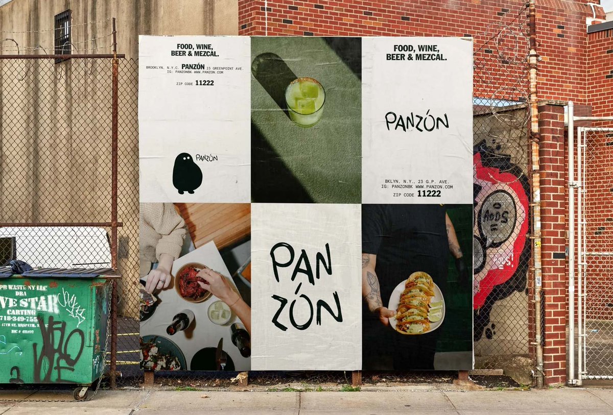 Panzón poster wall, Greenpoint