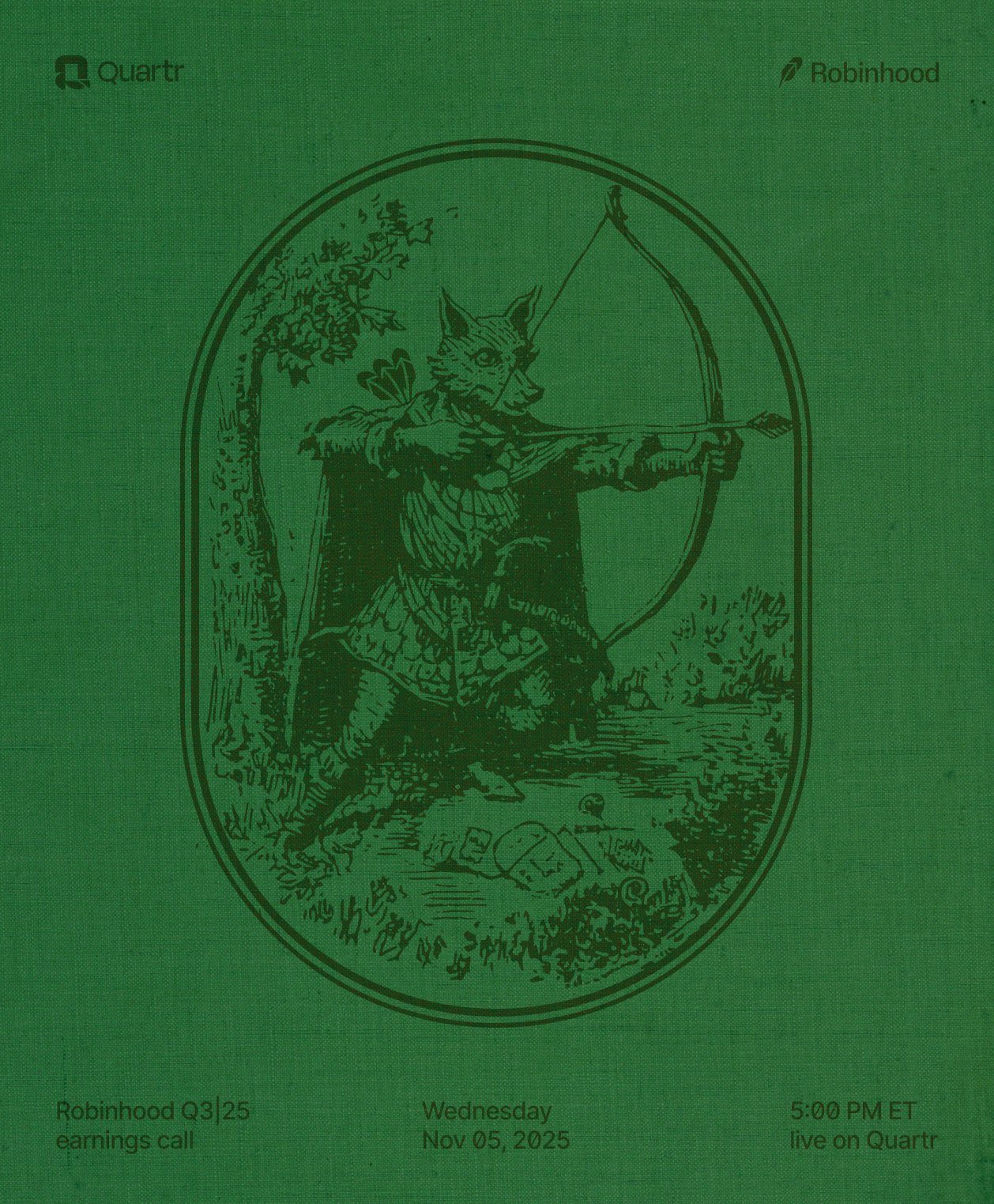 Robinhood earnings poster