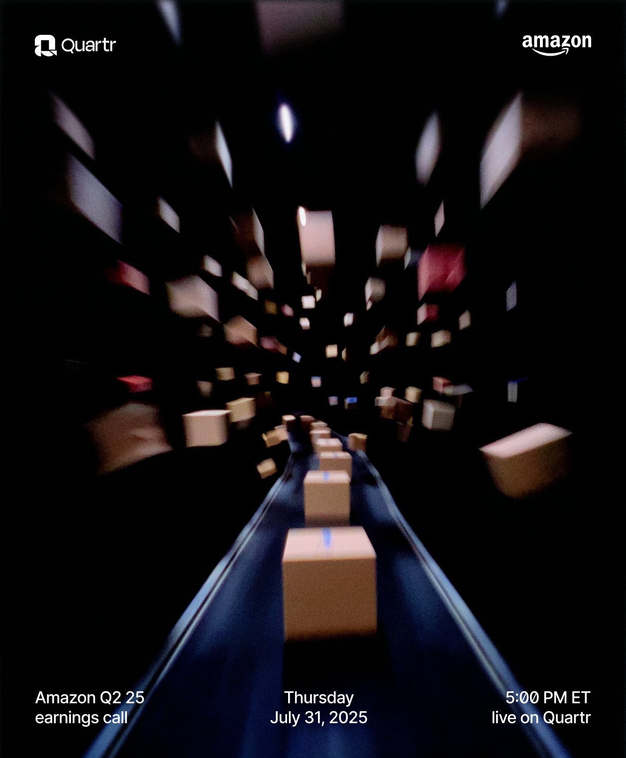 Amazon earnings poster