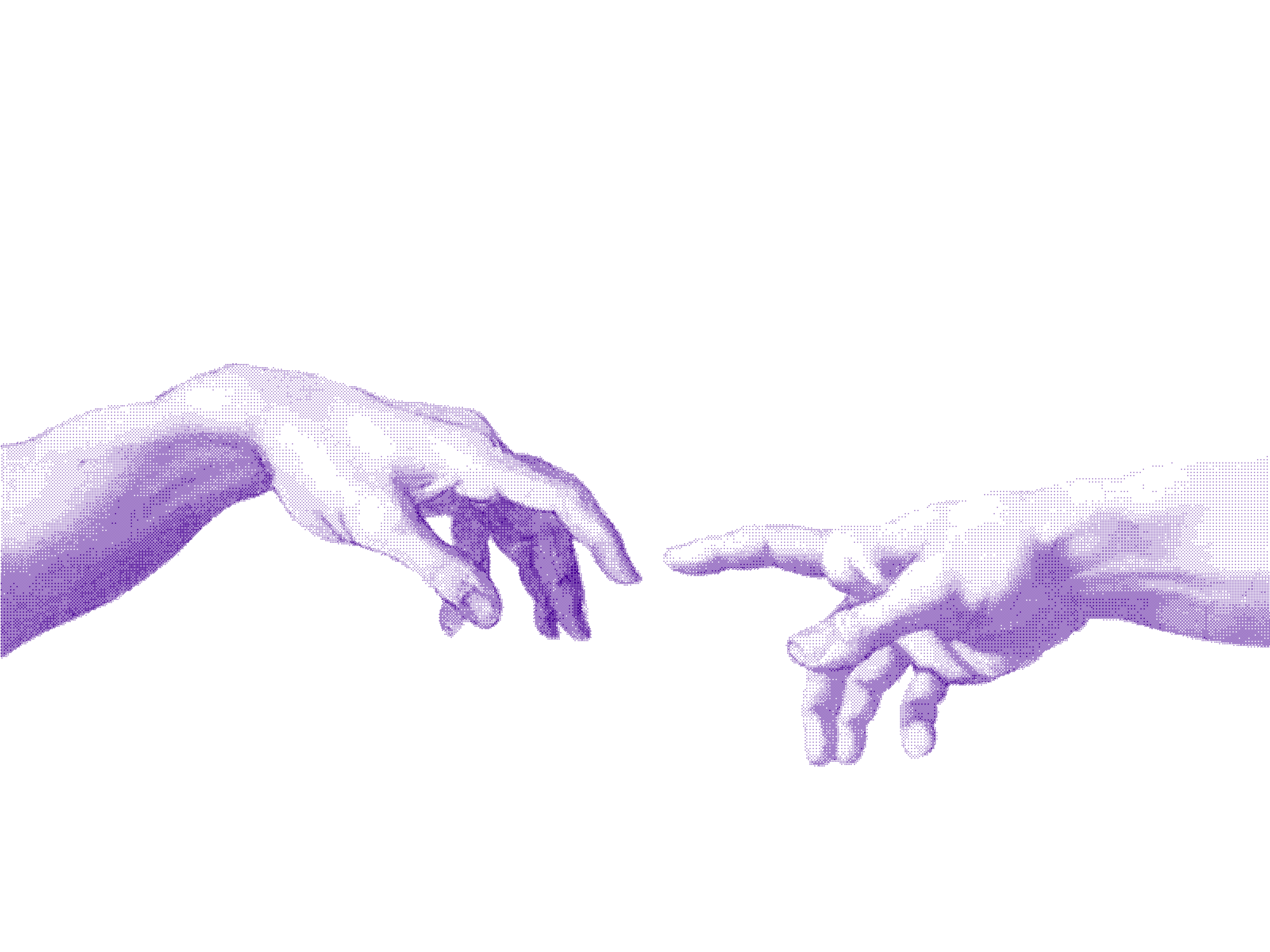 Halftone Creation of Adam