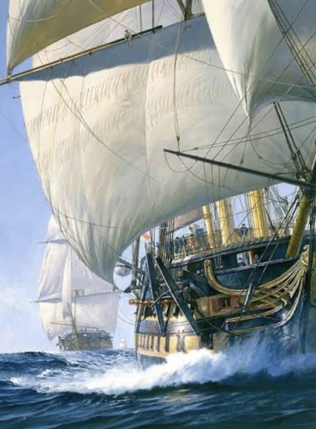 HMS Surprise in the Trades