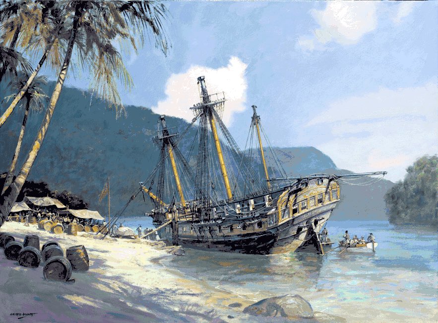Pacific Haven (Refitting HMS Lydia)