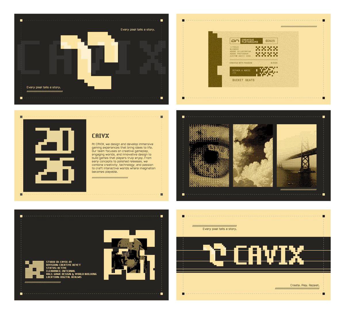 CAVIX — game studio brand system