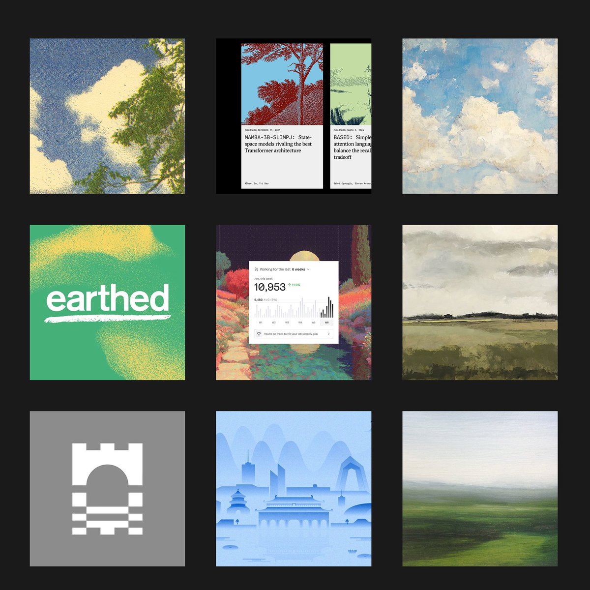 'earthed' — brand & editorial moodboard