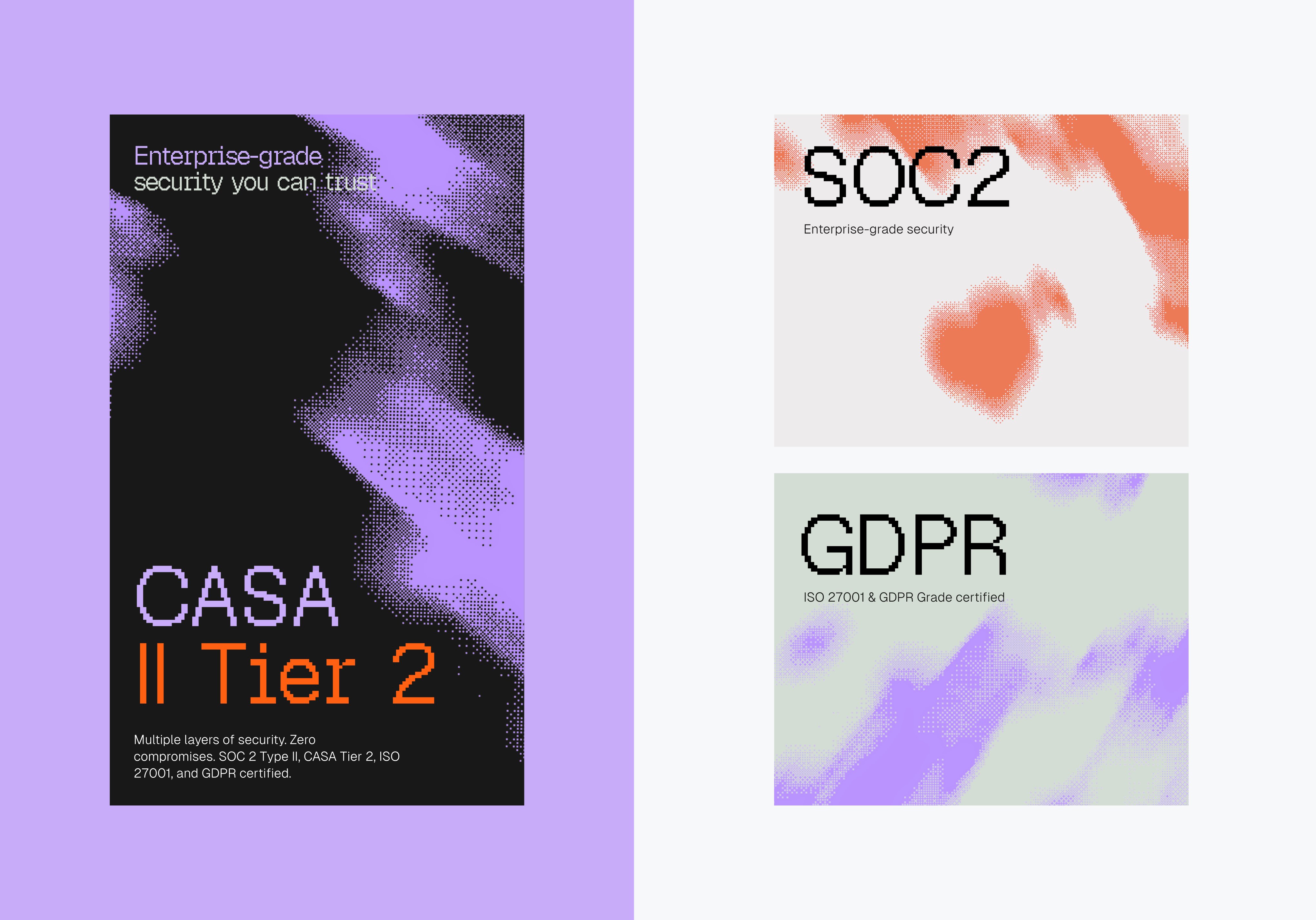 Veridia — security poster series