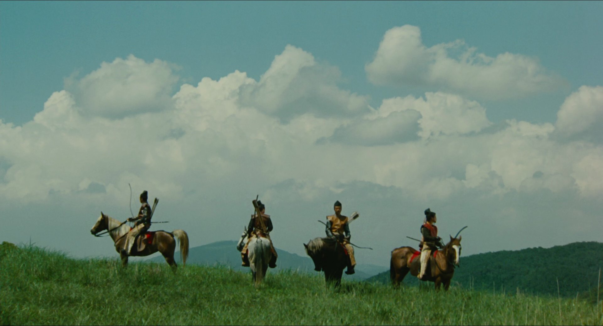 Ran — riders on the ridge (film still)