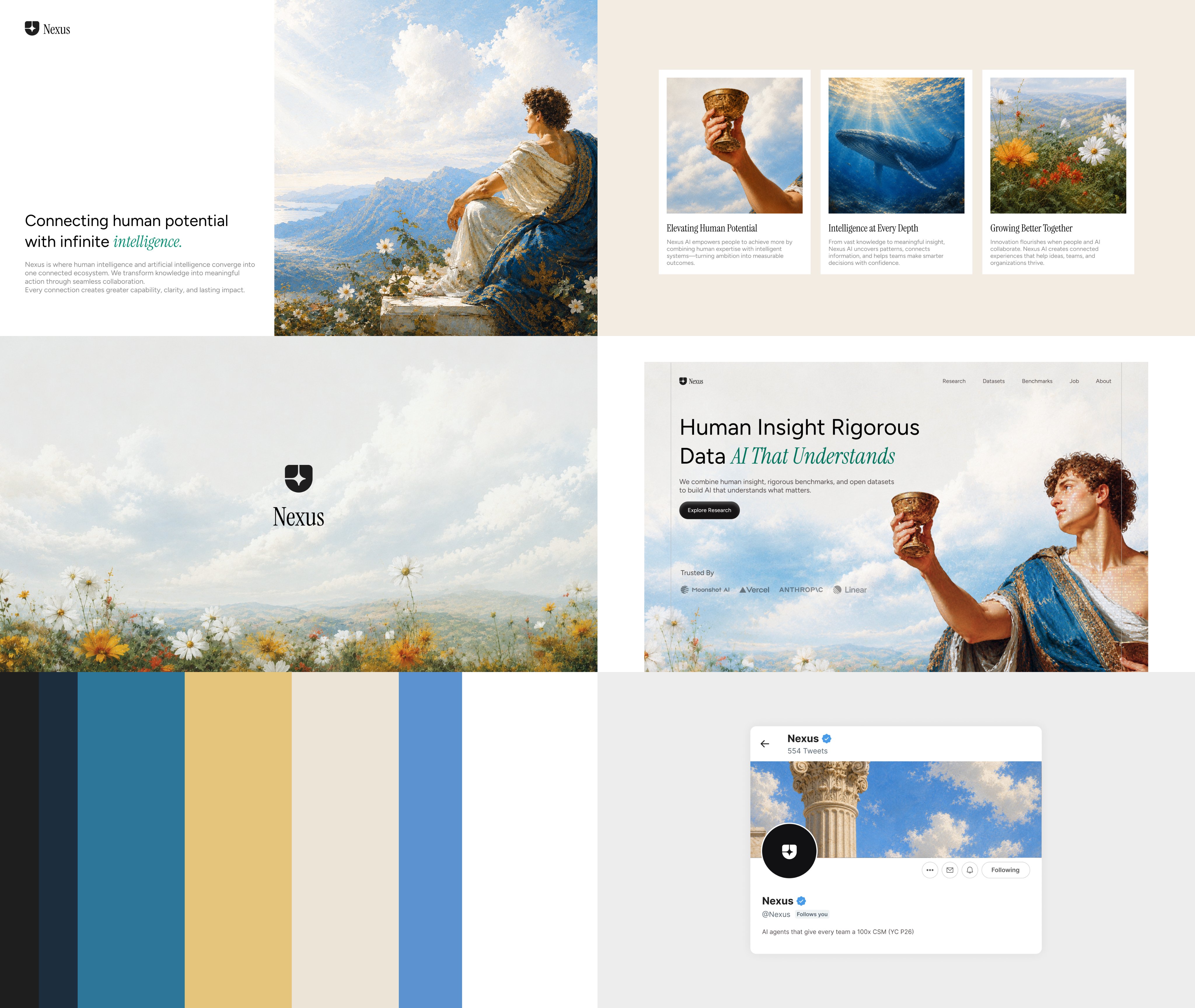Nexus AI brand board