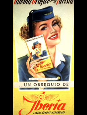 Iberia — the air hostess (1956)